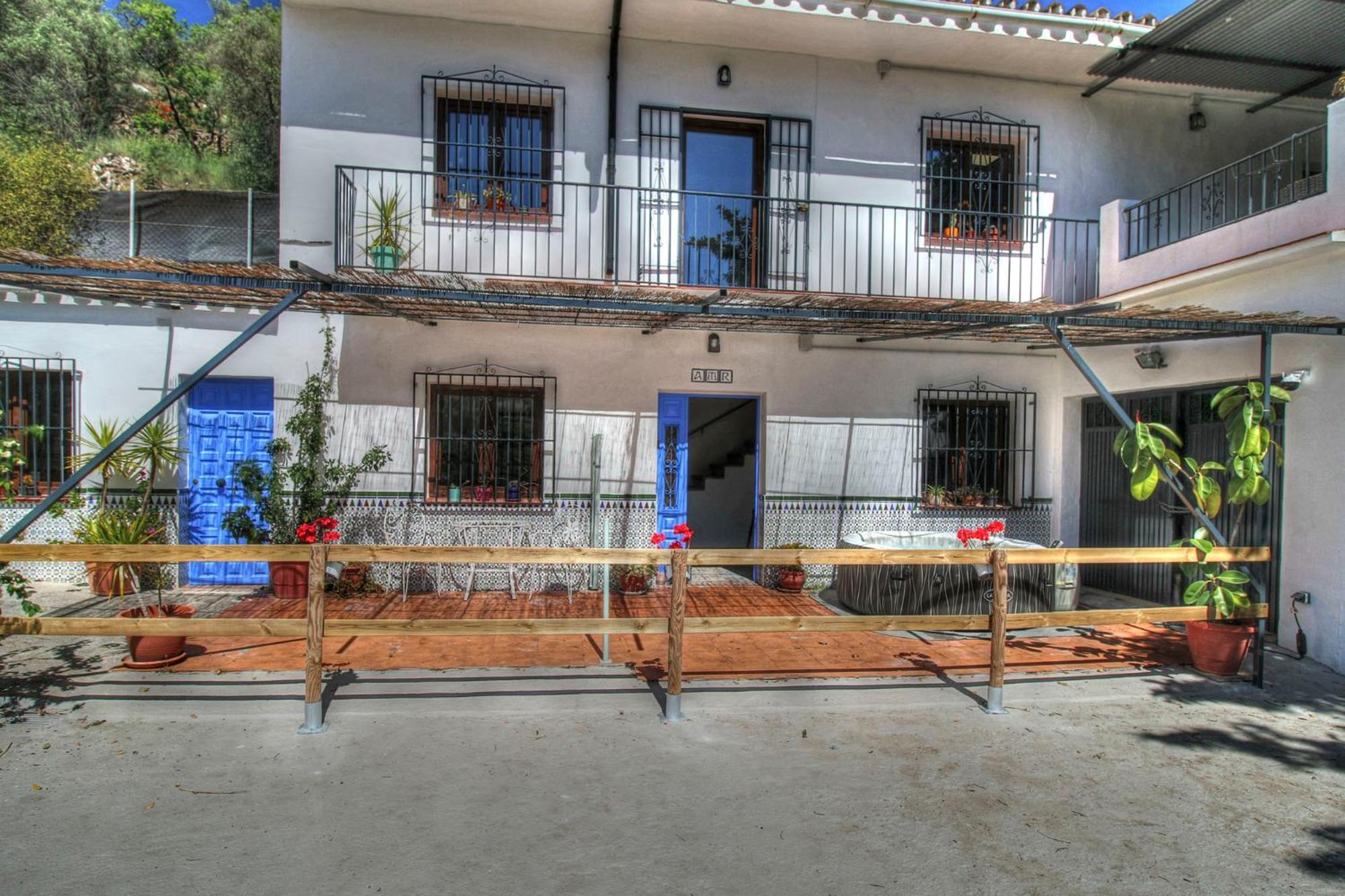 Finca El Almendro Árchez Esterno foto