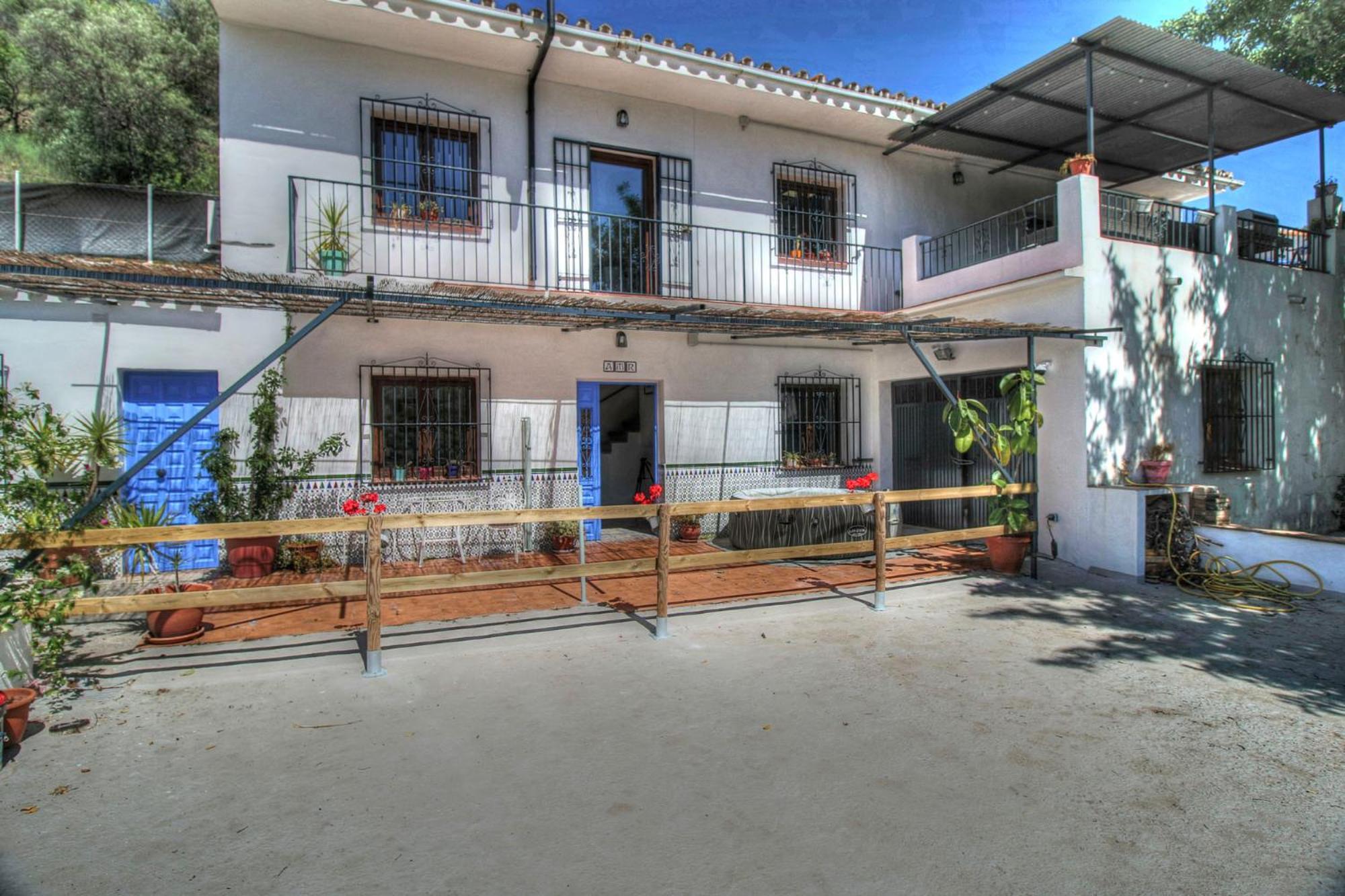 Finca El Almendro Árchez Esterno foto