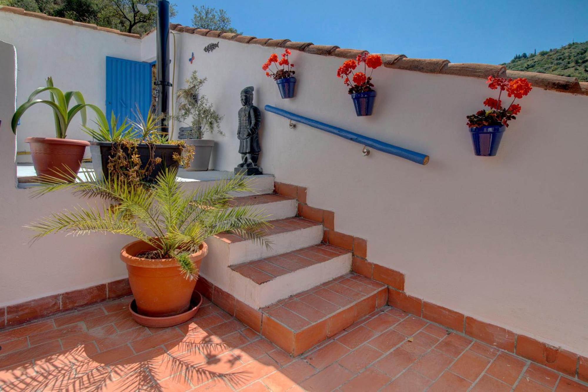 Finca El Almendro Árchez Esterno foto